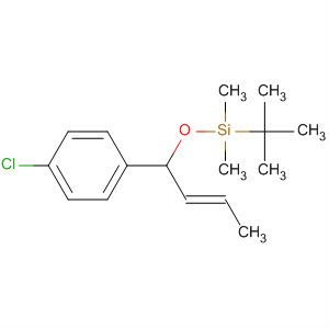 916759-76-7  Benzene,1-chloro-4-[(2E)-1-[[(1,1-dimethylethyl)dimethylsilyl]oxy]-2-buten-1-yl]-