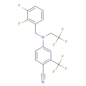 916808-19-0  Benzonitrile,4-[[(2,3-difluorophenyl)methyl](2,2,2-trifluoroethyl)amino]-2-(trifluoromethyl)-