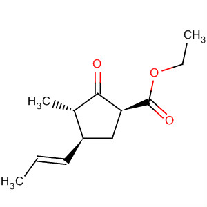 916811-17-1  Cyclopentanecarboxylic acid, 3-methyl-2-oxo-4-(1E)-1-propen-1-yl-,ethyl ester, (1S,3S,4S)-