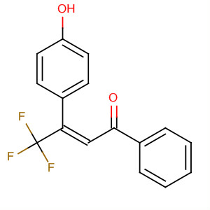 916893-83-9  2-Buten-1-one, 4,4,4-trifluoro-3-(4-hydroxyphenyl)-1-phenyl-, (2E)-