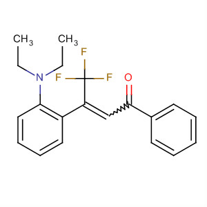 916894-07-0  2-Buten-1-one, 3-[2-(diethylamino)phenyl]-4,4,4-trifluoro-1-phenyl-