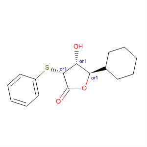 916896-71-4  2(3H)-Furanone, 5-cyclohexyldihydro-4-hydroxy-3-(phenylthio)-,(3R,4R,5R)-rel- 916896-71-4  2(3H)-Furanone, 5-cyclohexyldihydro-4-hydroxy-3-(phenylthio)-,(3R,4R,5R)-rel-