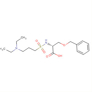 916985-08-5  D-Serine, N-[[3-(diethylamino)propyl]sulfonyl]-O-(phenylmethyl)-