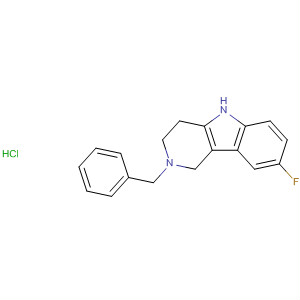 903902-66-9  1H-Pyrido[4,3-b]indole, 8-fluoro-2,3,4,5-tetrahydro-2-(phenylmethyl)-,monohydrochloride