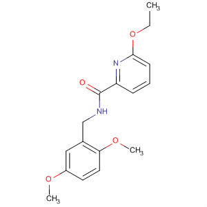 904311-02-0  2-Pyridinecarboxamide, N-[(2,5-dimethoxyphenyl)methyl]-6-ethoxy-
