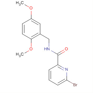 904311-03-1  2-Pyridinecarboxamide, 6-bromo-N-[(2,5-dimethoxyphenyl)methyl]-