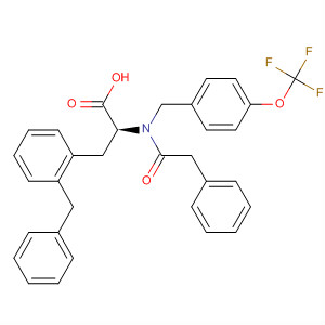 904667-98-7  Phenylalanine,N-(phenylacetyl)-a-(phenylmethyl)-N-[[4-(trifluoromethoxy)phenyl]methyl]-