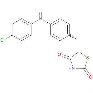 904891-74-3  2,4-Thiazolidinedione, 5-[[4-[(4-chlorophenyl)amino]phenyl]methylene]-
