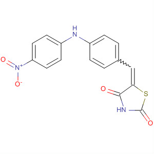 904891-76-5  2,4-Thiazolidinedione, 5-[[4-[(4-nitrophenyl)amino]phenyl]methylene]-