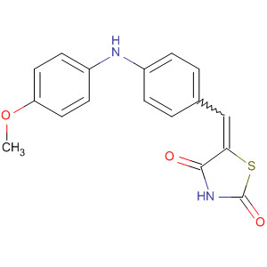 904891-78-7  2,4-Thiazolidinedione,5-[[4-[(4-methoxyphenyl)amino]phenyl]methylene]-