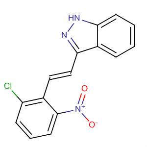 904895-58-5  1H-Indazole, 3-[(1E)-2-(2-chloro-6-nitrophenyl)ethenyl]-
