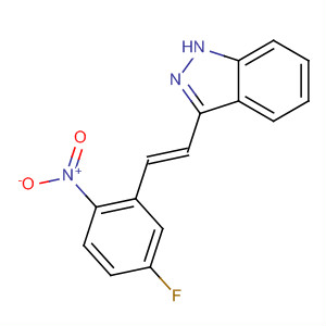 904895-94-9  1H-Indazole, 3-[(1E)-2-(5-fluoro-2-nitrophenyl)ethenyl]-