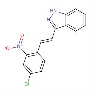 904895-98-3  1H-Indazole, 3-[(1E)-2-(4-chloro-2-nitrophenyl)ethenyl]-