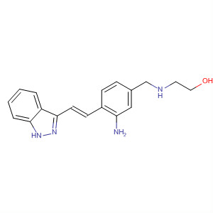 904896-27-1  Ethanol,2-[[3-amino-4-[(1E)-2-(1H-indazol-3-yl)ethenyl]phenyl]methylamino]-