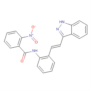 904897-52-5  Benzamide, N-[2-[(1E)-2-(1H-indazol-3-yl)ethenyl]phenyl]-2-nitro-