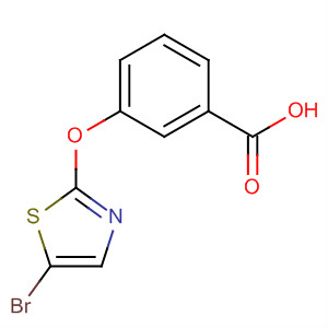 904961-64-4  Benzoic acid, 3-[(5-bromo-2-thiazolyl)oxy]-