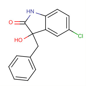 905081-72-3  2H-Indol-2-one, 5-chloro-1,3-dihydro-3-hydroxy-3-(phenylmethyl)- 905081-72-3  2H-Indol-2-one, 5-chloro-1,3-dihydro-3-hydroxy-3-(phenylmethyl)-