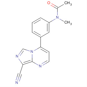905311-54-8  Acetamide,N-[3-(8-cyanoimidazo[1,5-a]pyrimidin-4-yl)phenyl]-N-methyl-