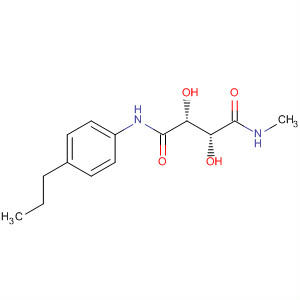 905445-65-0  Butanediamide, 2,3-dihydroxy-N-methyl-N'-(4-propylphenyl)-, (2R,3R)-