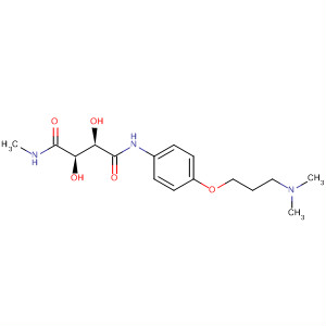 905445-72-9  Butanediamide,N-[4-[3-(dimethylamino)propoxy]phenyl]-2,3-dihydroxy-N'-methyl-,(2R,3R)-