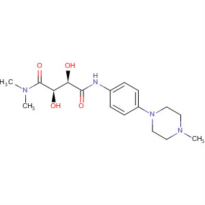 905445-87-6  Butanediamide,2,3-dihydroxy-N,N-dimethyl-N'-[4-(4-methyl-1-piperazinyl)phenyl]-,(2R,3R)-