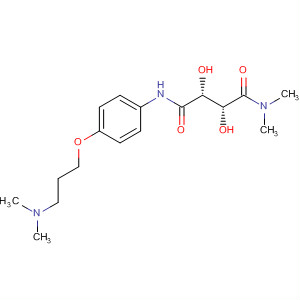 905445-89-8  Butanediamide,N'-[4-[3-(dimethylamino)propoxy]phenyl]-2,3-dihydroxy-N,N-dimethyl-,(2R,3R)-