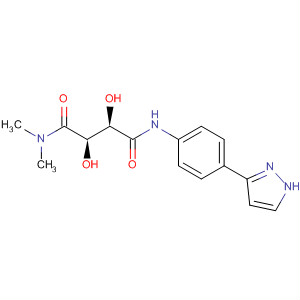 905445-91-2  Butanediamide,2,3-dihydroxy-N,N-dimethyl-N'-[4-(1H-pyrazol-3-yl)phenyl]-, (2R,3R)-