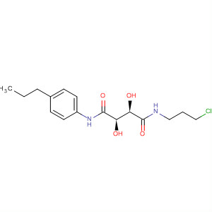 905445-93-4  Butanediamide, N-(3-chloropropyl)-2,3-dihydroxy-N'-(4-propylphenyl)-,(2R,3R)-