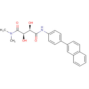 905446-14-2  Butanediamide,2,3-dihydroxy-N,N-dimethyl-N'-[4-(2-naphthalenyl)phenyl]-, (2R,3R)-