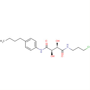 905446-21-1  Butanediamide, N-(4-butylphenyl)-N'-(3-chloropropyl)-2,3-dihydroxy-,(2R,3R)-
