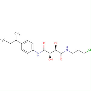905446-22-2  Butanediamide,N-(3-chloropropyl)-2,3-dihydroxy-N'-[4-(1-methylpropyl)phenyl]-,(2R,3R)-