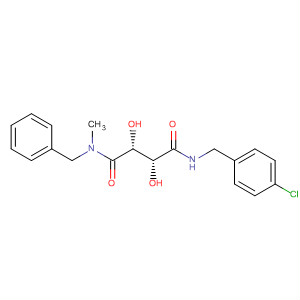 905446-41-5  Butanediamide,N'-[(4-chlorophenyl)methyl]-2,3-dihydroxy-N-methyl-N-(phenylmethyl)-,(2R,3R)-