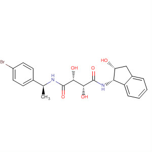 905447-04-3  Butanediamide,N-[(1S)-1-(4-bromophenyl)ethyl]-N'-[(1S,2R)-2,3-dihydro-2-hydroxy-1H-inden-1-yl]-2,3-dihydroxy-, (2R,3R)-