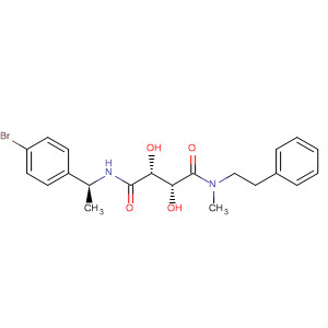 905447-06-5  Butanediamide,N'-[(1S)-1-(4-bromophenyl)ethyl]-2,3-dihydroxy-N-methyl-N-(2-phenylethyl)-, (2R,3R)-