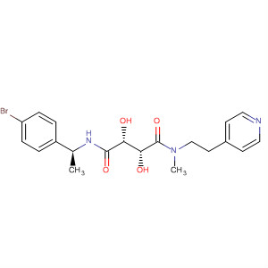 905447-39-4  Butanediamide,N'-[(1S)-1-(4-bromophenyl)ethyl]-2,3-dihydroxy-N-methyl-N-[2-(4-pyridinyl)ethyl]-, (2R,3R)-