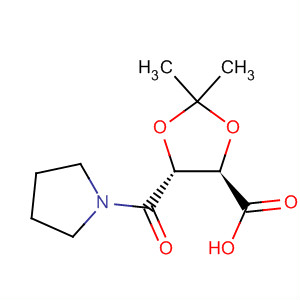 905447-72-5  1,3-Dioxolane-4-carboxylic acid,2,2-dimethyl-5-(1-pyrrolidinylcarbonyl)-, (4R,5R)-