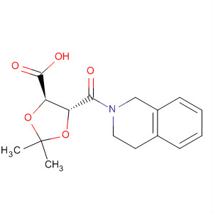 905447-85-0  1,3-Dioxolane-4-carboxylic acid,5-[(3,4-dihydro-2(1H)-isoquinolinyl)carbonyl]-2,2-dimethyl-, (4R,5R)-
