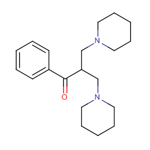 90548-89-3  1-Propanone, 1-phenyl-3-(1-piperidinyl)-2-(1-piperidinylmethyl)-