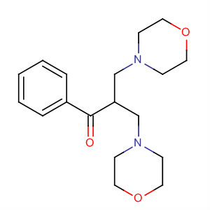 90548-90-6  1-Propanone, 3-(4-morpholinyl)-2-(4-morpholinylmethyl)-1-phenyl-