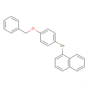 905708-70-5  Naphthalene, 1-[[4-(phenylmethoxy)phenyl]seleno]-