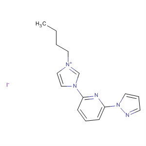 905718-10-7  1H-Imidazolium, 1-butyl-3-[6-(1H-pyrazol-1-yl)-2-pyridinyl]-, iodide