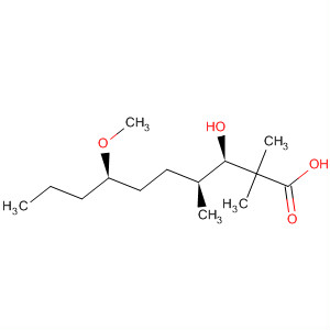 905721-79-1  Decanoic acid, 3-hydroxy-7-methoxy-2,2,4-trimethyl-, (3R,4S,7R)-