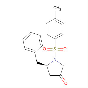 905859-14-5  3-Pyrrolidinone, 1-[(4-methylphenyl)sulfonyl]-5-(phenylmethyl)-, (5R)-