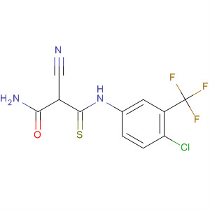 905917-07-9  Propanamide,3-[[4-chloro-3-(trifluoromethyl)phenyl]amino]-2-cyano-3-thioxo-