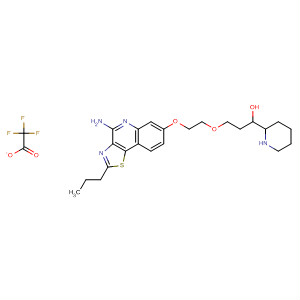 905923-66-2  2-Piperidinemethanol,1-[2-[2-[(4-amino-2-propylthiazolo[4,5-c]quinolin-7-yl)oxy]ethoxy]ethyl]-,mono(trifluoroacetate) (salt)