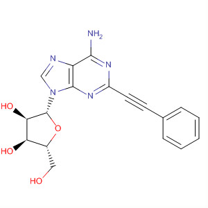 90596-70-6  Adenosine, 2-(phenylethynyl)-