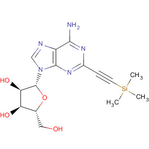 90596-72-8  Adenosine, 2-[(trimethylsilyl)ethynyl]-