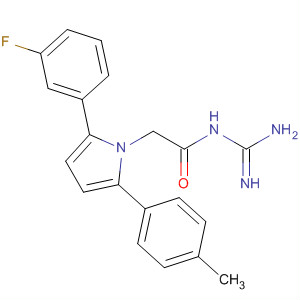 905967-04-6  1H-Pyrrole-1-acetamide,N-(aminoiminomethyl)-2-(3-fluorophenyl)-5-(4-methylphenyl)-