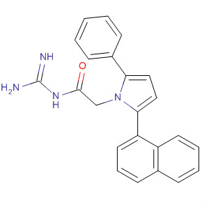 905967-99-9  1H-Pyrrole-1-acetamide,N-(aminoiminomethyl)-2-(1-naphthalenyl)-5-phenyl-
