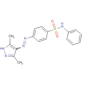 906-43-4  Benzenesulfonamide, 4-[(3,5-dimethyl-1H-pyrazol-4-yl)azo]-N-phenyl-